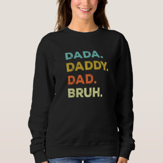 Camiseta Mens Dada Daddy Dad Bruh Funny Sarcastic Saying Fa