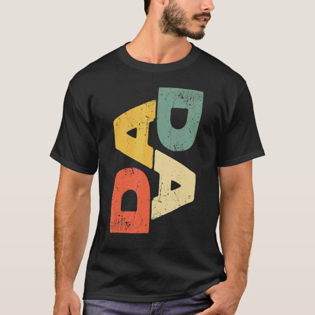 Camiseta Mens Dada Dia de os pais (Frente)