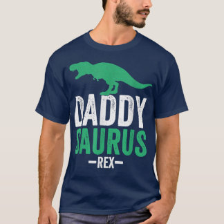 Camiseta Mens Daddysaurus São Presente De Pai Engraçado 