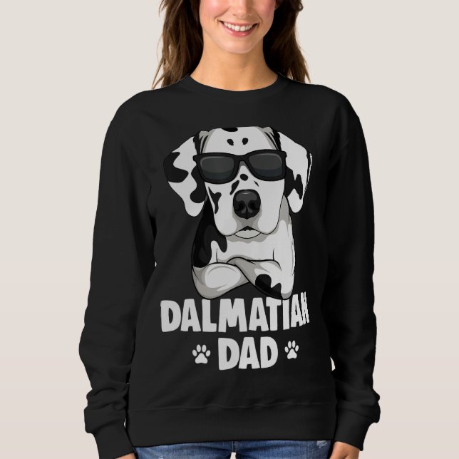Camiseta Mens Dalmatian Dog Dad (Frente)