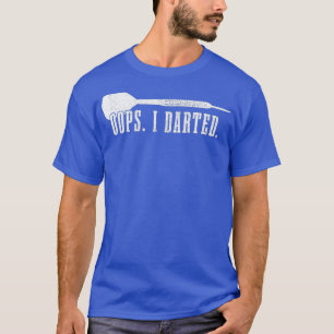 Camiseta Mens Darts Oops I Darny Darny Darts Player