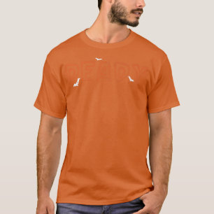 Camiseta Mens Deady e Dia de as Bruxas engraçado Mamãe Pai