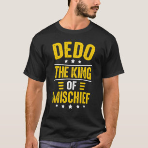 Camiseta Mens Dedo Rei Da Travessura Para Homens Dedão Dia 