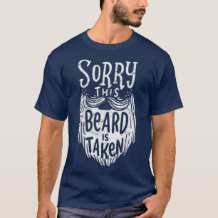 Camiseta Mens Desculpam Que Esta Barba Seja Presente Para O