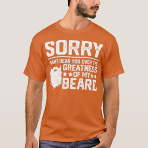 Camiseta Mens Desculpe Não Consigo Ouvir-Te Sobre A Grande