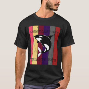 Camiseta Mens, desculpe não ter Orcas para salvar, citaç