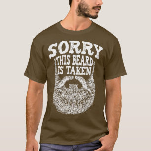 Camiseta Mens Desculpem Esta Barba Ser Levada À Barba Lover