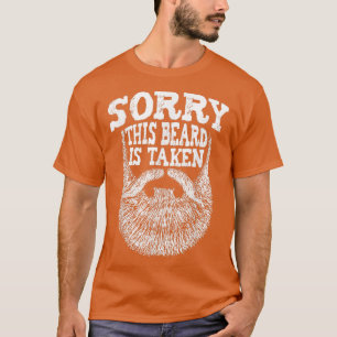 Camiseta Mens Desculpem Esta Barba Ser Levada À Barba Lover