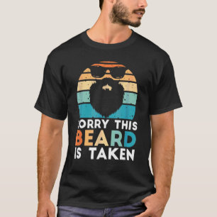 Camiseta Mens Desculpem Esta Barba Ser Levada Para Dias de 