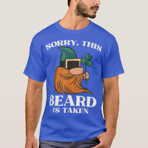Camiseta Mens Desculpem esta barba ser tirada Gn de Dia de 