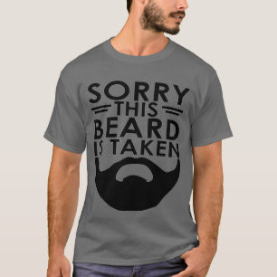 Camiseta Mens Desculpem por esta barba ser levada pelo Pres