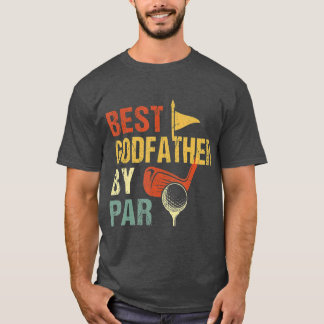 Camiseta Mens Dia de os pais Melhor padrinho de Par Funny G