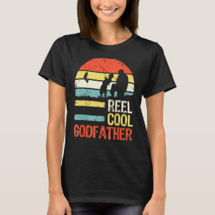 Camiseta Mens Dia de os pais Pesca Rel Legal Padrinho