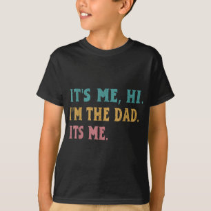 Camiseta Mens Dia de os pais, Sou Eu, Sou O Pai Que Me Enga