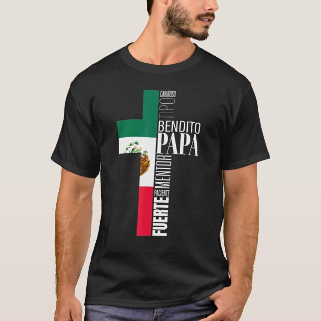 Camiseta Mens Dia Del Padre Regalos Cristianos Christian Da (Frente)