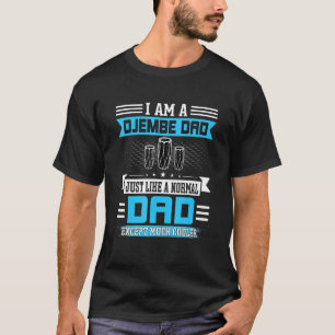 Camiseta Mens Djembe Pai Instrumental Musical Cotação
