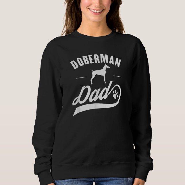 Camiseta Mens Doberman Dad Dog Owner (Frente)