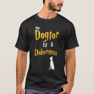 Camiseta Mens Doberman Doberman