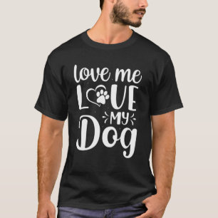 Camiseta Mens Dogs Lover Canta - Ame-Me Com Meu Cachorro
