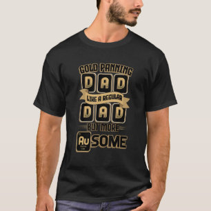 Camiseta Mens Dourados Fazendo Pai Como Um Pai Regular Mas