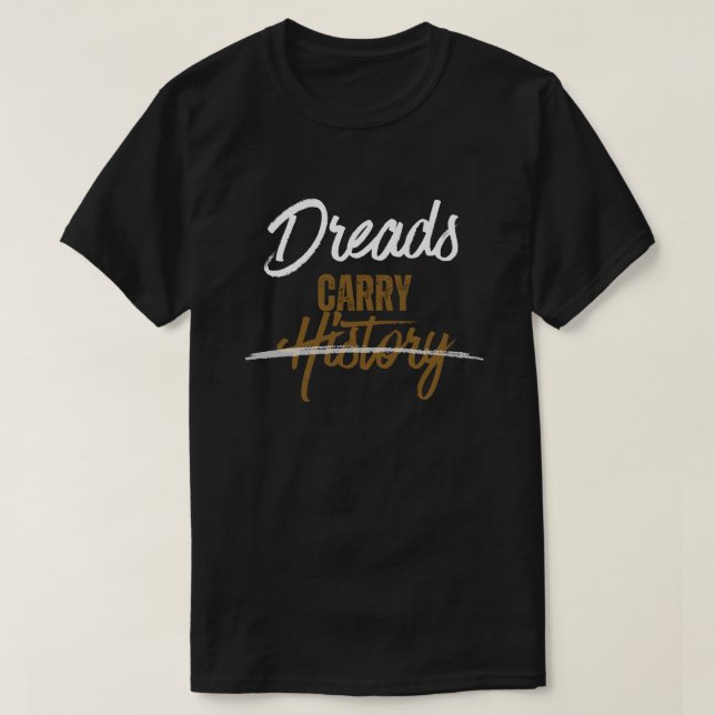 Camiseta Men's Dreadlock History Graphic Tee (Frente do Design)