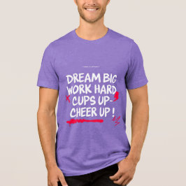 CAMISETA MEN'S DREAM BIG CHEER UP SHORT SLEEVE TEE