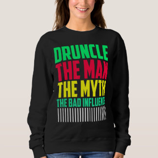 Camiseta Mens Druncle Man Mmito Influência Tio Mau