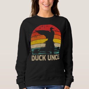 Camiseta Mens Duck Vintage Pato Retro Dia de os pais