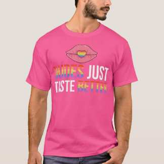 Camiseta Mens Dudes Apenas Prove Melhor O Orgulho Do Casal 