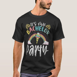 Camiseta Mens É O Meu Sorvete De Noite De Bachelor
