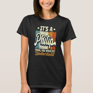 Camiseta Mens é uma coisa de Philip que você não entenderia