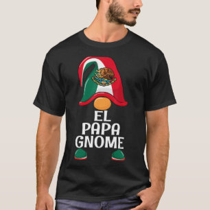 Camiseta Mens El Papa Gnome Pai do Gnomo mexicano