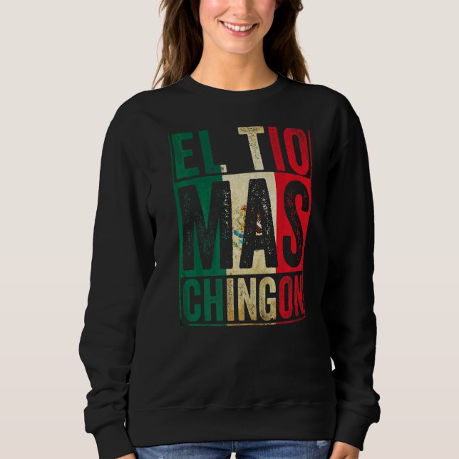 Camiseta Mens El Tio Mas Chingon Melhor Tio Mexicano 1 (Frente)