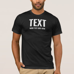 Camiseta Mens Elegante - Melhor Modelo de branco preto