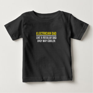 Camiseta Mens Elétrico Pai Way Mais Fresco Pai.
