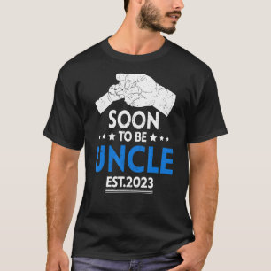 Camiseta Mens Em Breve Ser Dia de os pais Da Primeira Vez D