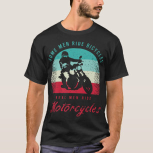 Camiseta Mens Engraçado Biker Dizendo Por Um Lover De Moto