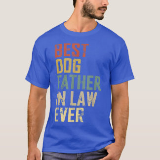 Camiseta Mens Engraçado Dia do Pai Melhor Cachorro Pai De D
