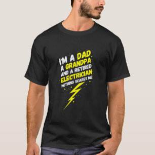 Camiseta Mens Engraçado, Elétrico Reformado, Citação En