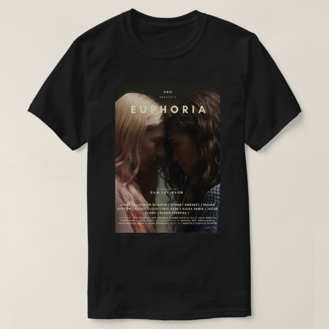 Camiseta Mens Engraçado Euphoria Movie Gift Para Fãs De Mús (Frente do Design)
