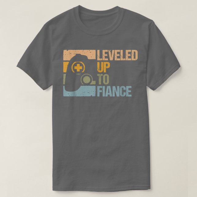 Camiseta Mens Engraçado Levado Até Fiance Design (Frente do Design)