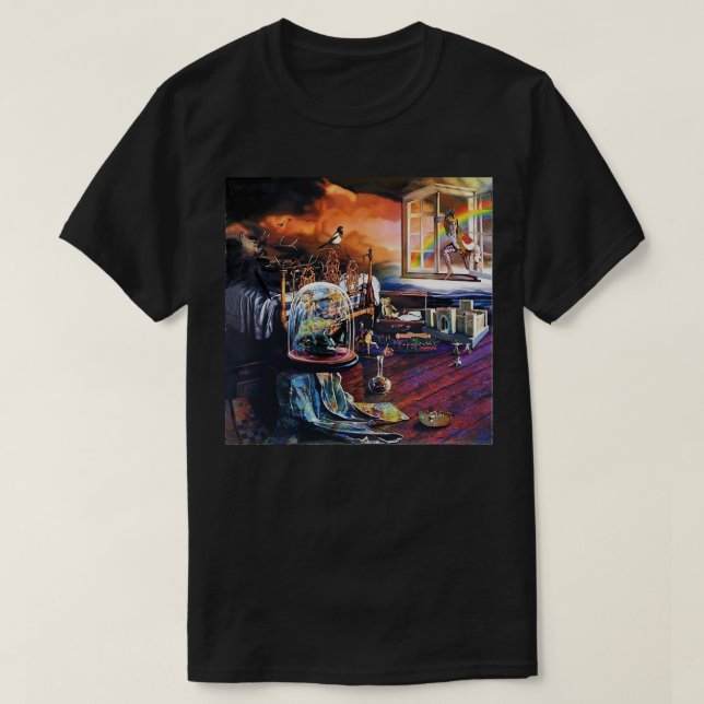 Camiseta Mens Engraçado Marillion Dotado Para Todos (Frente do Design)