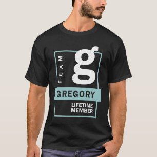 Camiseta Mens Engraçado Nome Personalizado Gregório