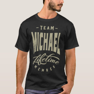 Camiseta Mens Engraçado Nome Personalizado Michael