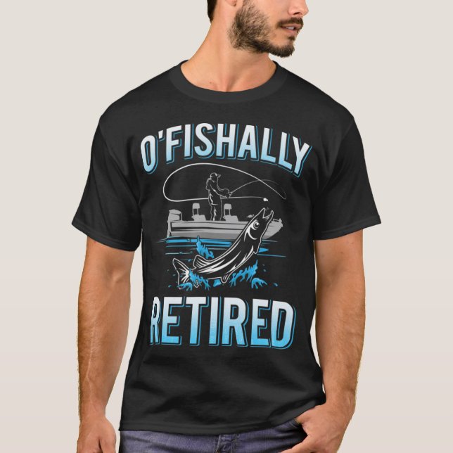Camiseta Mens Engraçado O'fishally reformada, Presente para (Frente)