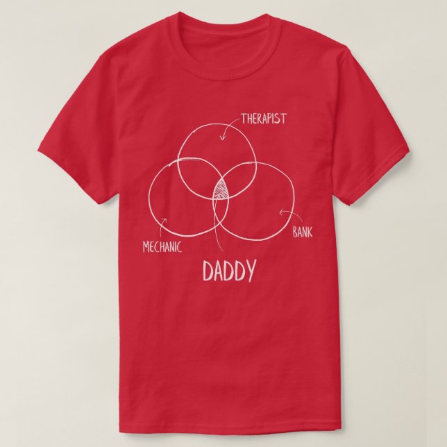 Camiseta Mens Engraçado Presente Para Dia de os pais Tee Mi (Frente do Design)