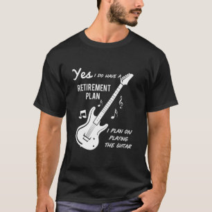 Camiseta Mens Engraçado Sim eu tenho um plano de aposentad