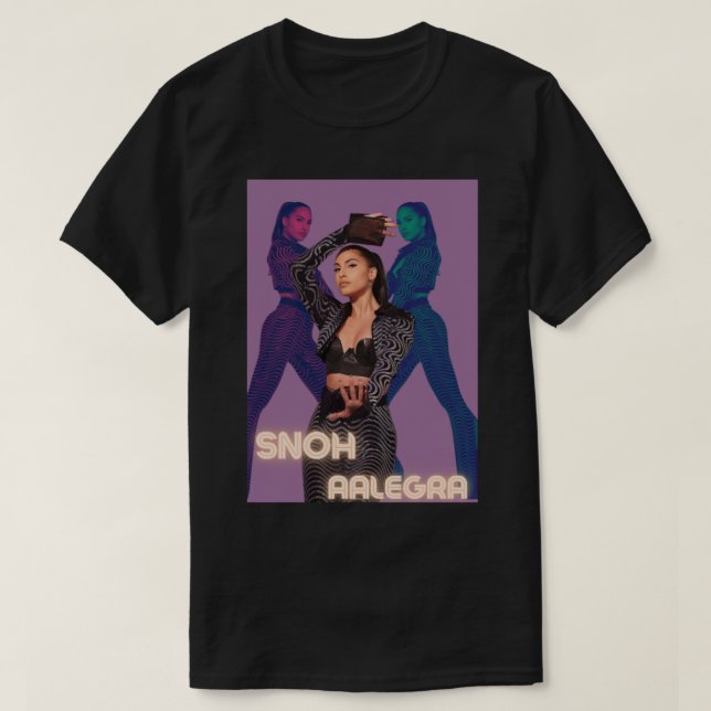 Camiseta Mens Engraçado Snoh Aalegra Premium Presente Para  (Frente do Design)