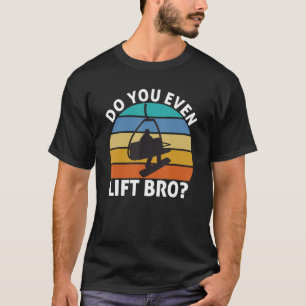 Camiseta Mens Engraçado Você Mesmo Levanta O Snowboard Snow