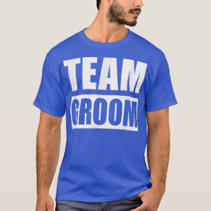 Camiseta Mens Engraçados GroomsmenEquipe Solteiro De Casame
